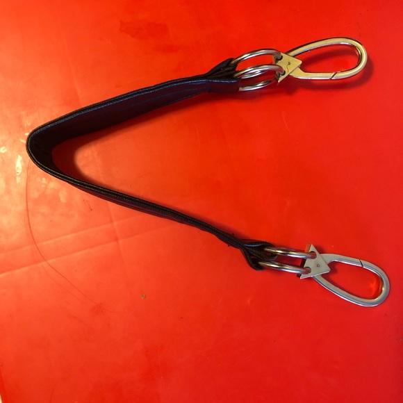 Pocket book strap with metal hardware size 23in lg - Picture 7 of 8